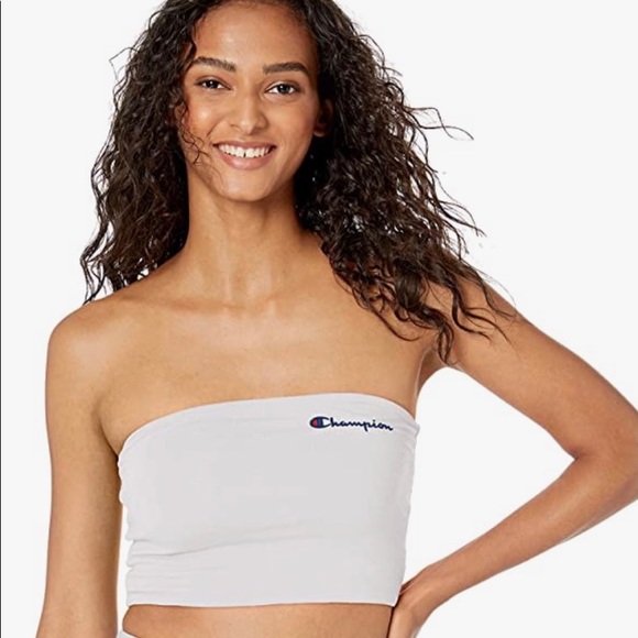 white champion tube top